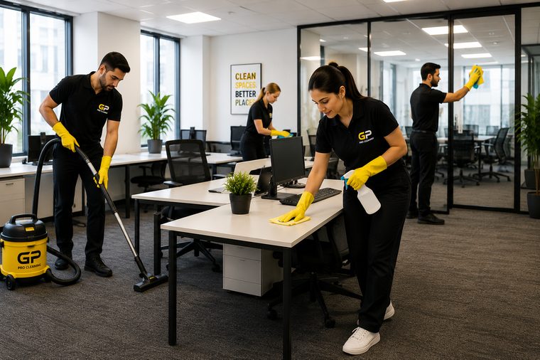 Office cleaning by GP Pro Cleaning
