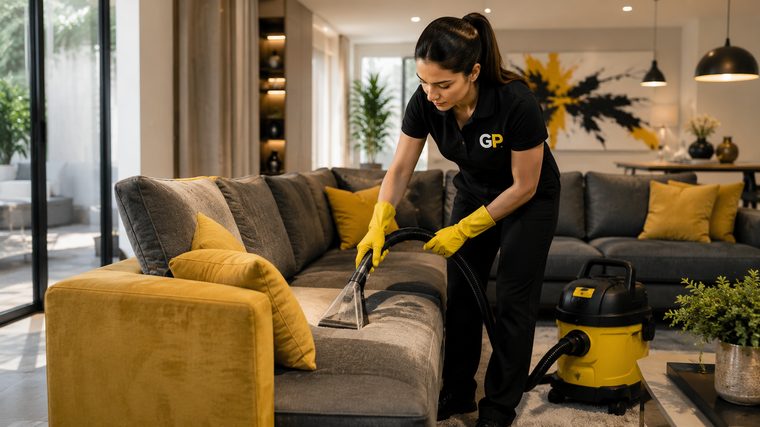 Sofa & upholstery cleaning by GP Pro Cleaning
